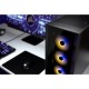 Corsair iCUE 4000X RGB Cristal Templado USB 3.1 RGB Negro