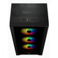 Corsair iCUE 4000X RGB Cristal Templado USB 3.1 RGB Negro
