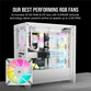 Corsair iCUE 5000D RGB AIRFLOW Cristal Templado USB 3.2 Blanca Corsair iCUE 5000D RGB AIRFLOW Cristal Templado USB 3.2 Blanca
