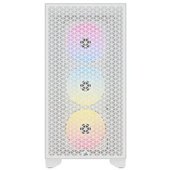 Corsair 3000D RGB AIRFLOW Cristal Templado USB 3.2 Blanca Corsair 3000D RGB AIRFLOW Cristal Templado USB 3.2 Blanca