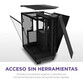 NZXT H6 Flow Mid Tower Cristal Templado USB-C Negra NZXT H6 Flow Mid Tower Cristal Templado USB-C Negra
