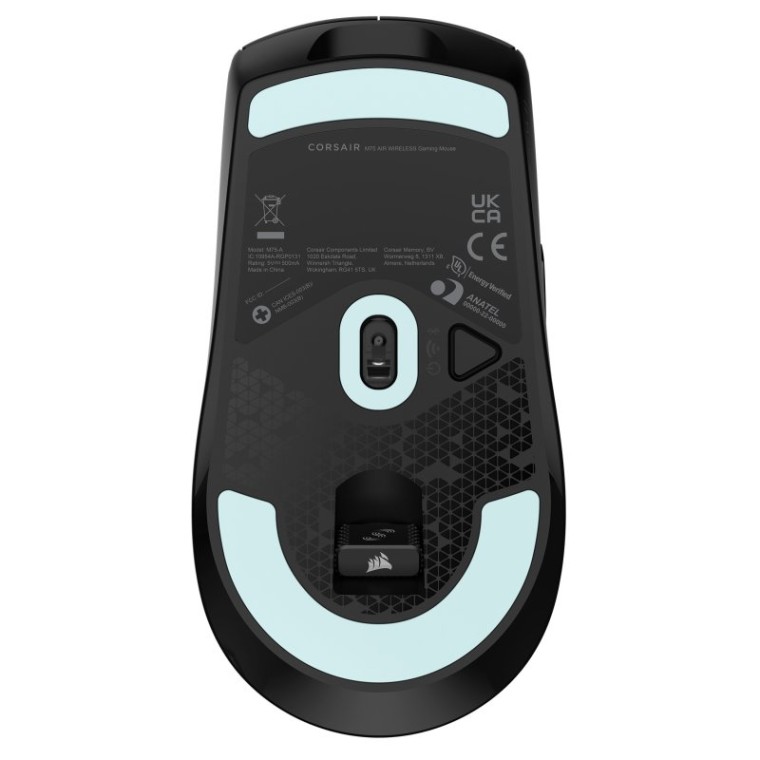 Corsair M75 AIR WIRELESS Ratón Gaming Inalámbrico Ultraligero Negro 26000PPP