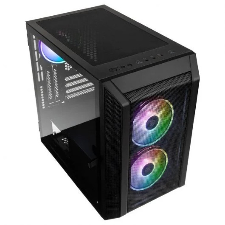 Kolink Citadel Mesh RGB Cristal Templado USB 3.0 Negra