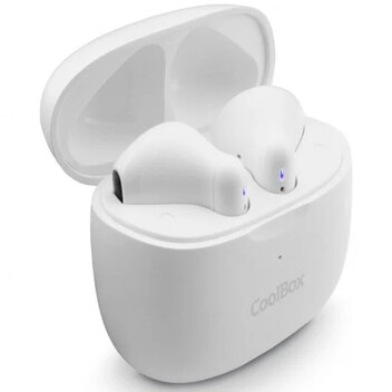 CoolBox TWS-01 Auriculares Bluetooth TWS Blancos