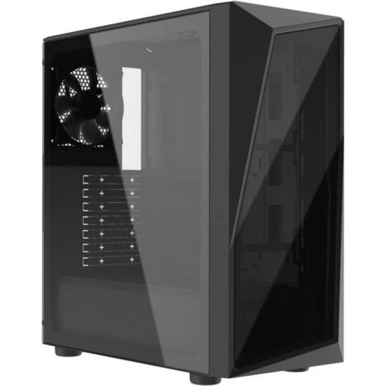 Cooler Master CMP 520L Midi Tower Cristal Templado USB 3.2 Negra