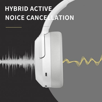 Edifier W820NB Auriculares Inalámbricos Híbridos con Cancelación de Ruido Activa Blancos Edifier W820NB Auriculares Inalámbricos Híbridos con Cancelación de Ruido Activa Blancos