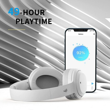 Edifier W820NB Auriculares Inalámbricos Híbridos con Cancelación de Ruido Activa Blancos Edifier W820NB Auriculares Inalámbricos Híbridos con Cancelación de Ruido Activa Blancos