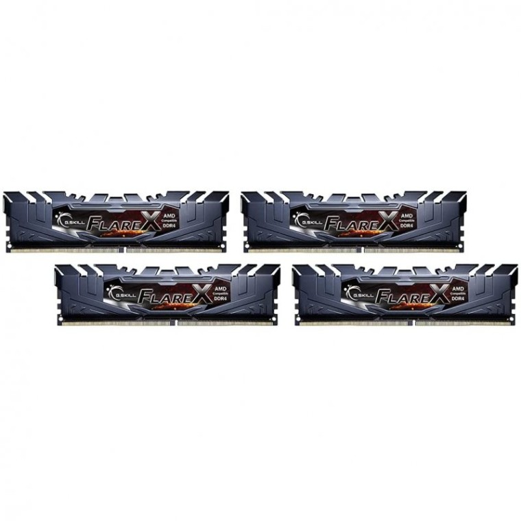 G.Skill Flare X DDR4 3200MHz 64GB 4x16GB CL16