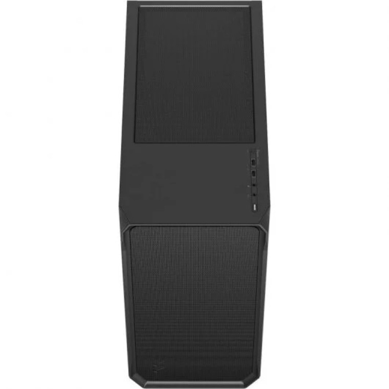 Fractal Design Focus 2 TG Mid Tower Cristal Templado USB 3.2 Negro