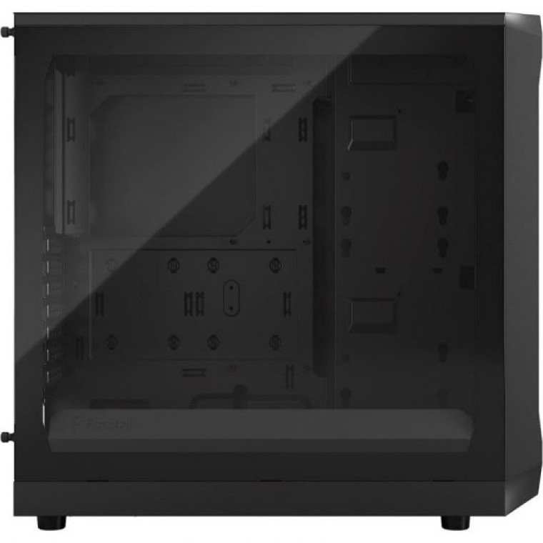 Fractal Design Focus 2 TG Mid Tower Cristal Templado USB 3.2 Negro