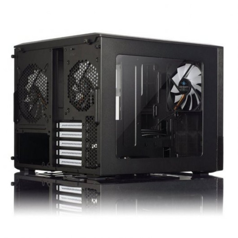 Fractal Design Node 804 Caja PC Compacta con Ventana USB 3.0 Negra