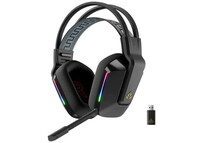 Forgeon Captain RGB Auriculares con Micrófono Inalámbricos Gaming Negros
