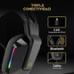 Forgeon Captain RGB Auriculares con Micrófono Inalámbricos Gaming Negros Forgeon Captain RGB Auriculares con Micrófono Inalámbricos Gaming Negros