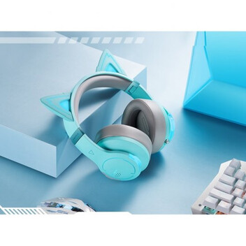 Edifier G5BT CAT Auriculares Gaming Inalámbricos RGB Turquesa Edifier G5BT CAT Auriculares Gaming Inalámbricos RGB Turquesa
