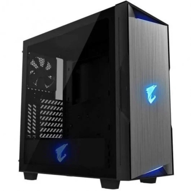 Gigabyte Aorus C300 Glass RGB Cristal Templado USB 3.1 Negro