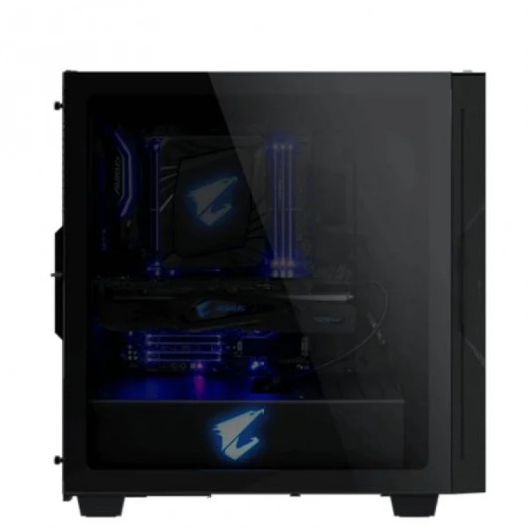 Gigabyte Aorus C300 Glass RGB Cristal Templado USB 3.1 Negro