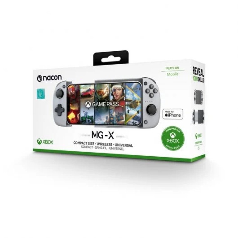 Nacon MG-X Mando para Smartphones iPhone con Licencia Xbox Blanco