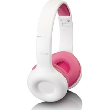 Lenco HP-010PK Auriculares con Cable para Niños Rosa Lenco HP-010PK Auriculares con Cable para Niños Rosa