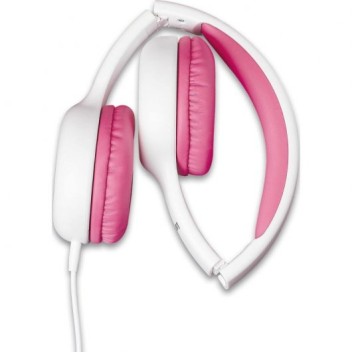 Lenco HP-010PK Auriculares con Cable para Niños Rosa Lenco HP-010PK Auriculares con Cable para Niños Rosa