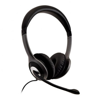 V7 HU521-2EP Auriculares USB Negros