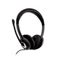 V7 HU521-2EP Auriculares USB Negros