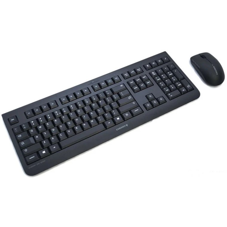 Cherry DW 3000 Teclado + Ratón Inalámbrico Negro