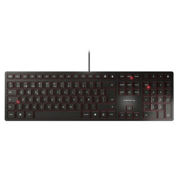 CHERRY KC 6000 Slim Teclado USB Negro CHERRY KC 6000 Slim Teclado USB Negro