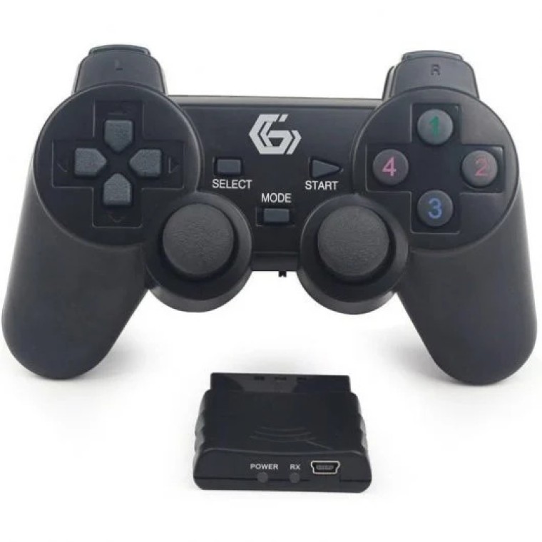 Gembird JPD-WDV-01 Mando Inalámbrico para PS2/PS3/ PC