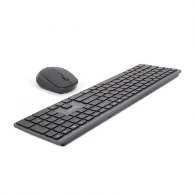 Gembird KBS-ECLIPSE-M500-PT Combo Teclado + Ratón Inalámbricos Layout Portugués