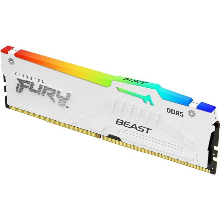 Kingston FURY Beast RGB White DDR5 5200MHz 32GB 2x16GB CL36