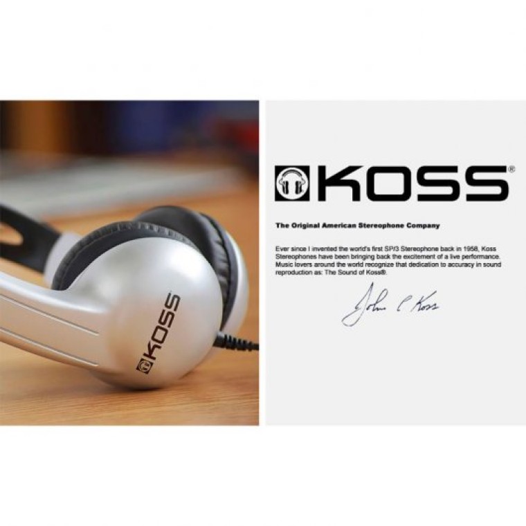 Koss UR10 Auriculares con Cable Grises