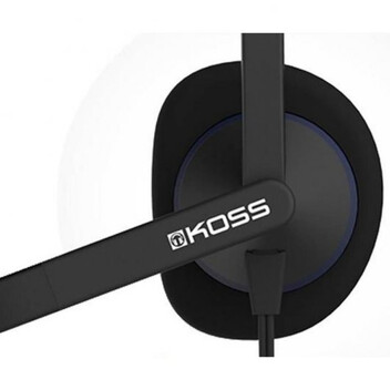 Koss CS195 USB Auricular con Micrófono Negro Koss CS195 USB Auricular con Micrófono Negro
