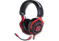 Konix Dungeons & Dragons D20 7.1Auriculares Gaming Multiplataforma Negro/Rojo