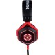 Konix Dungeons & Dragons D20 7.1Auriculares Gaming Multiplataforma Negro/Rojo