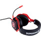 Konix Dungeons & Dragons D20 7.1Auriculares Gaming Multiplataforma Negro/Rojo