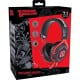 Konix Dungeons & Dragons D20 7.1Auriculares Gaming Multiplataforma Negro/Rojo