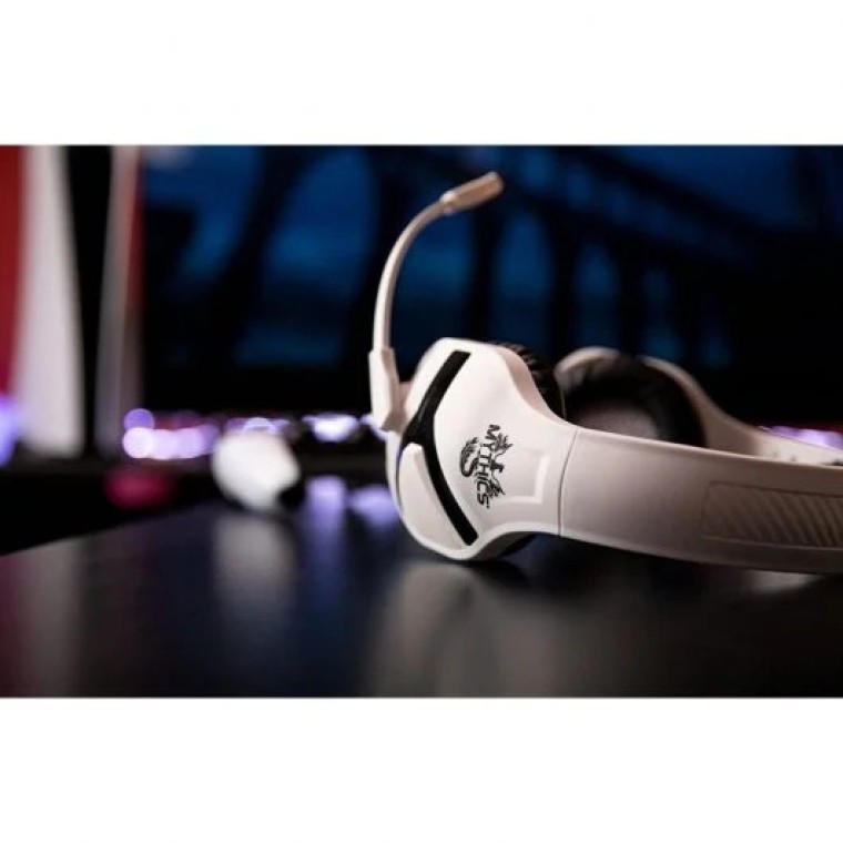 Konix Mythics Nemesis Auriculares Gaming para PS5 Blanco/Negro