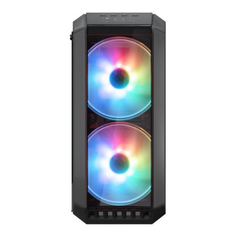 Cooler Master MasterCase H500 ARGB Cristal Templado USB 3.0 Gris Metalizado