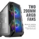 Cooler Master MasterCase H500M Cristal Templado USB 3.0