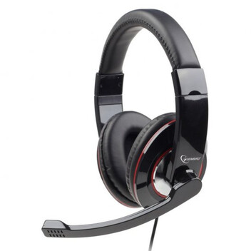 Gembird MHS-U-001 Auricular Estéreo USB Negro Brillante Gembird MHS-U-001 Auricular Estéreo USB Negro Brillante