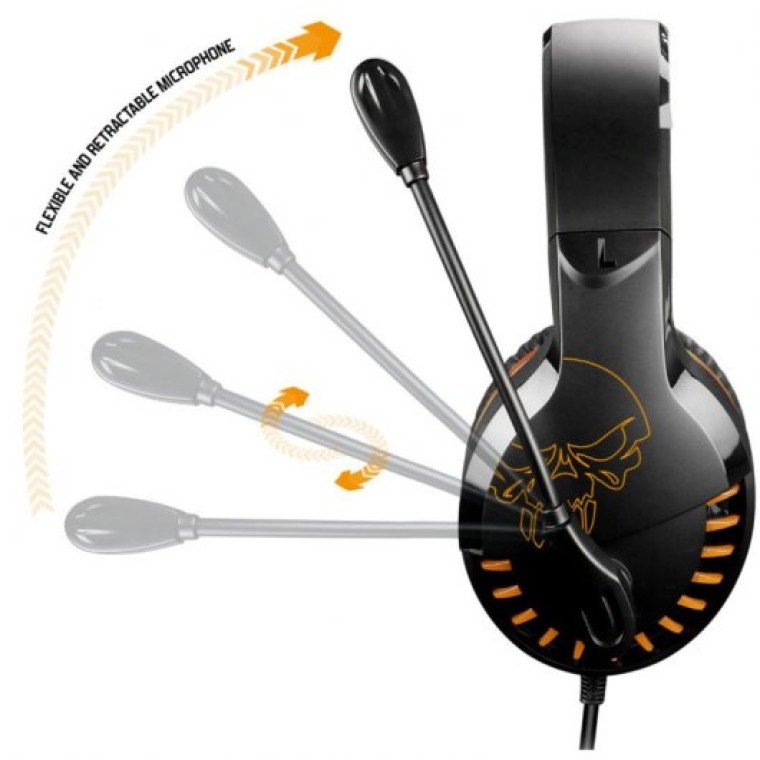 Spirit of Gamer Pro-H3 Auriculares Gaming Multiplataforma Naranja