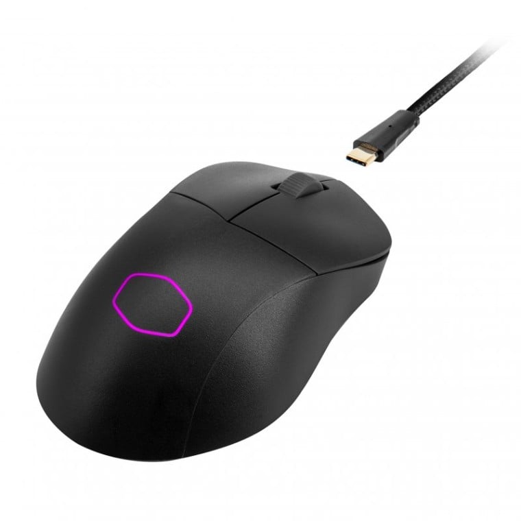 Cooler Master MM731 Ratón Óptico Inalámbrico 19000DPI Negro