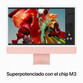 Apple iMac Apple M3/8GB/512GB SSD/10 Núcleos GPU/24" 4.5K Retina Rosa