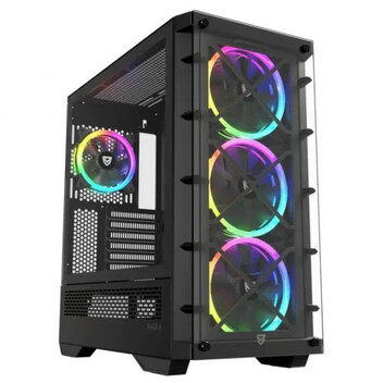 Nfortec DRACO X Black Cristal Templado USB 3.2 Negra Nfortec DRACO X Black Cristal Templado USB 3.2 Negra