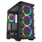 Nfortec DRACO X Black Cristal Templado USB 3.2 Negra Nfortec DRACO X Black Cristal Templado USB 3.2 Negra