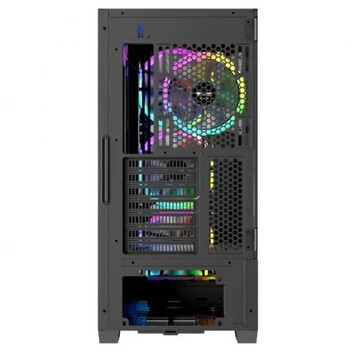 Nfortec DRACO X Black Cristal Templado USB 3.2 Negra Nfortec DRACO X Black Cristal Templado USB 3.2 Negra