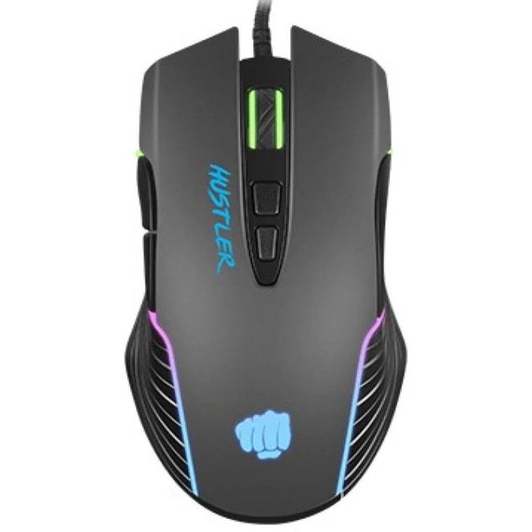 Fury Hustler Ratón Gaming 6400 DPI RGB