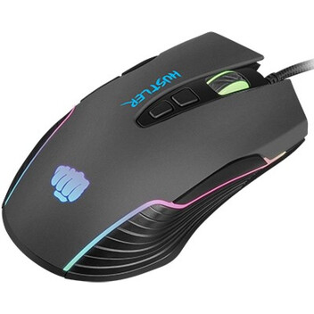 Fury Hustler Ratón Gaming 6400 DPI RGB