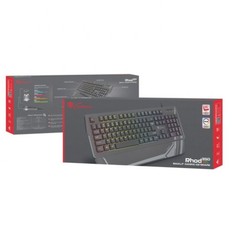 Genesis Rhod 350 RGB Teclado Gaming RGB