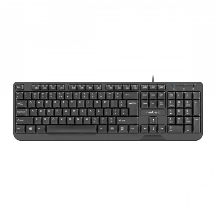 Natec Trout Teclado Teclado USB Negro Layout Portugués